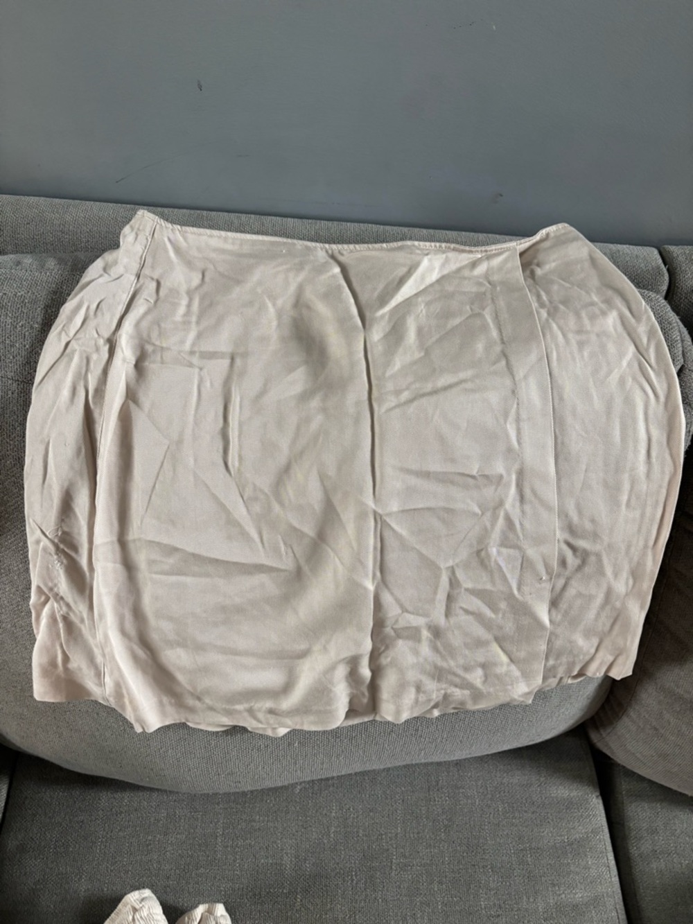 Abercrombie & Fitch Pale Beige Mini Skirt